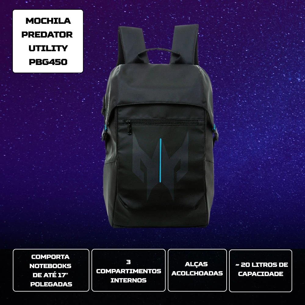 Mochila Predator Utility PBG450