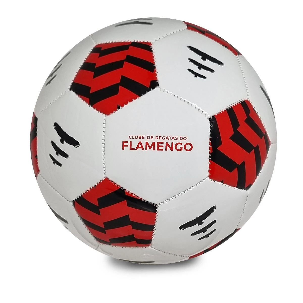 Miniatura Bola Oficial Flamengo Futebol De Campo Crf-Cpo-16 Licenciada