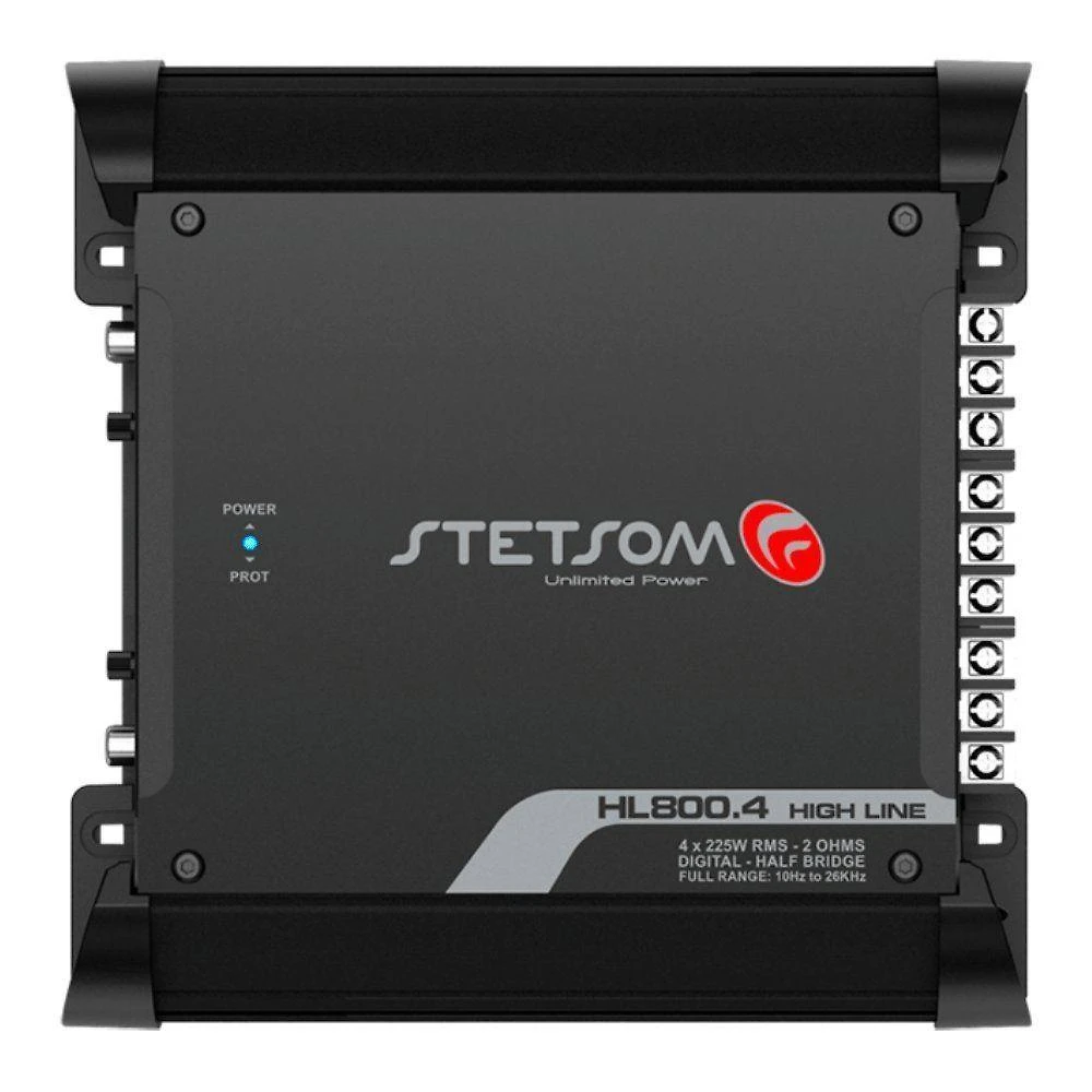 Stetsom Amplificador Digital Hl800 900w 4 Canais