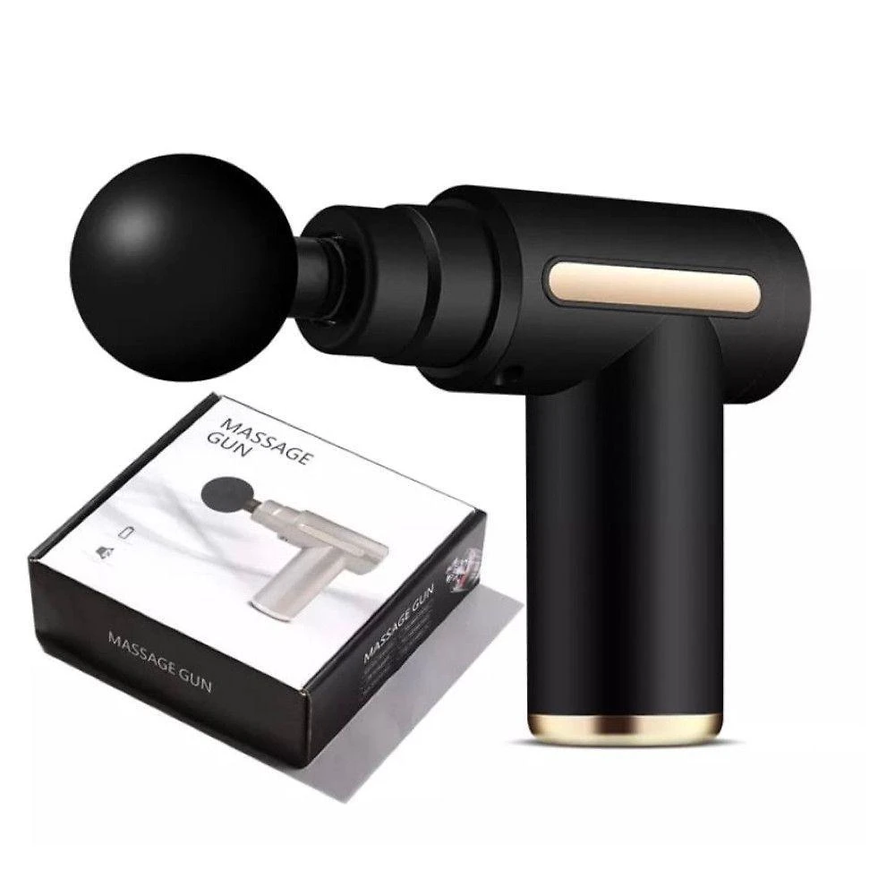 Massageador Elétrico Alta Frequência Profissional Muscular Massage Relax Gun Pistola 6 Velocidades