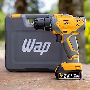 Parafusadeira e Furadeira WAP WF12K3.2 Bateria 12V Bivolt