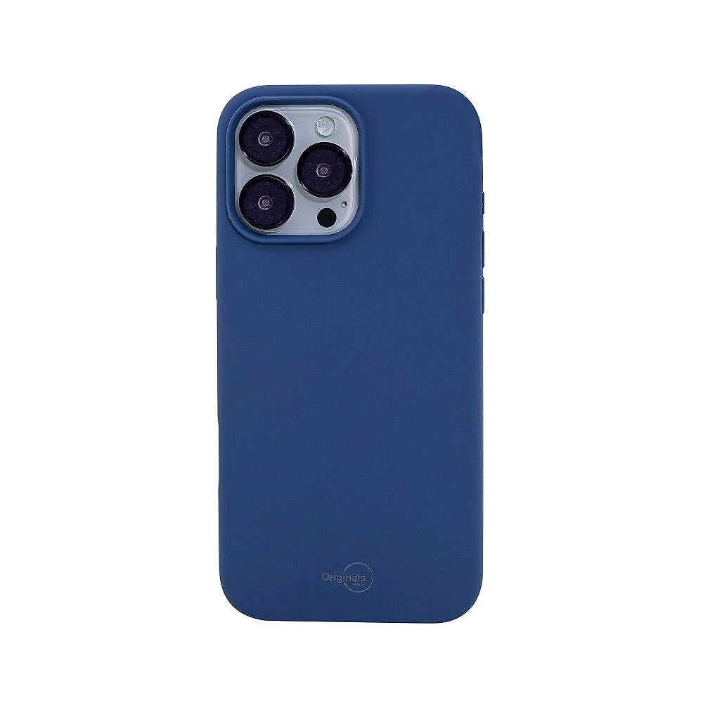 Miniatura Capa iPhone 16 Pro Max Originais iPlace, Silicone Essential, Azul