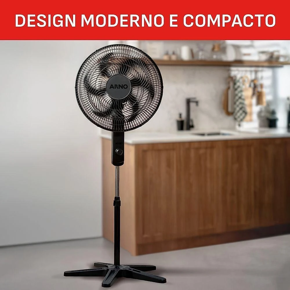 Ventilador arno coluna essential 40cm 6 pás 220v ve2c 2720018605