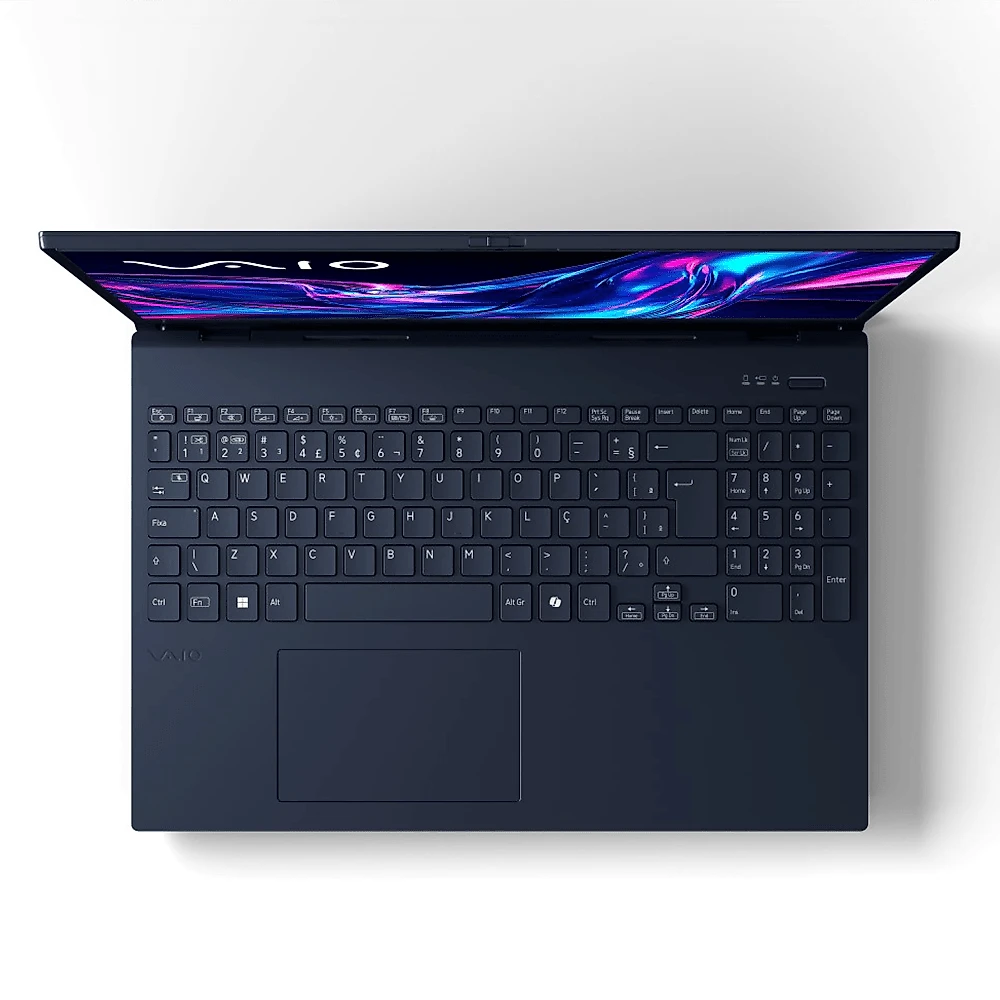 Notebook VAIO FE16 AMD® Ryzen 5-5625U Linux 16GB RAM 512GB SSD 16" IPS WUXGA - Cinza Grafite