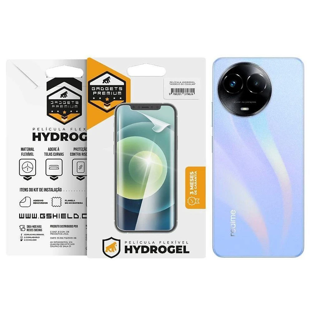 Película Para Realme 11x 5g - Traseira Hydrogel Hd - Gshield