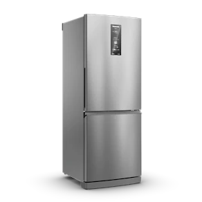 Geladeira Panasonic Inverse 475L Frost Free BB64X Aço Escovado 110V