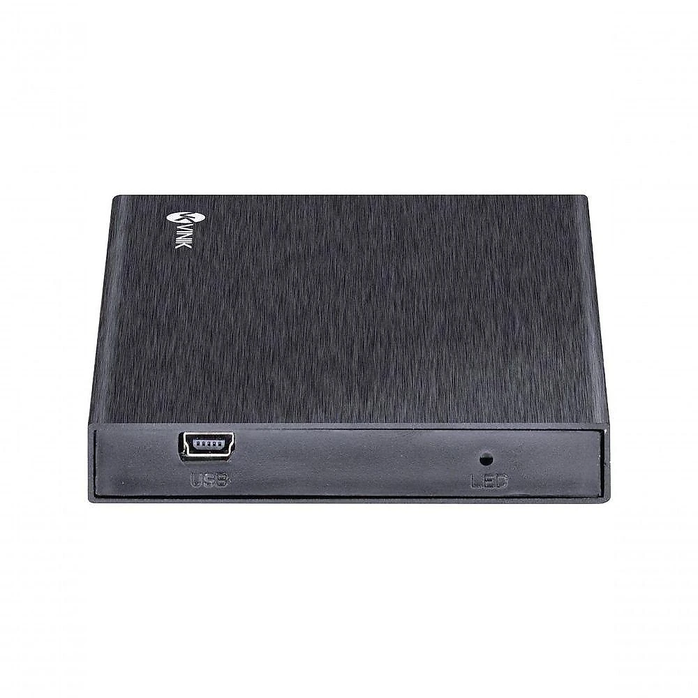 Case Externo para HD-SSD 2.5" CHDA-100 SATA USB 2.0 480 MBPS em Alumínio Preto Vinik