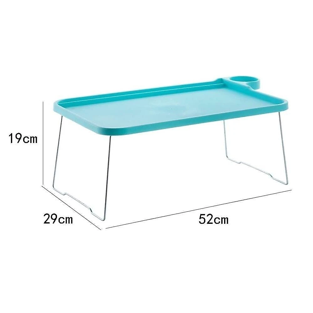 Mesa para Notebook 6677 com Suporte Portátil e Bandeja para Estudo Rosa Facilita
