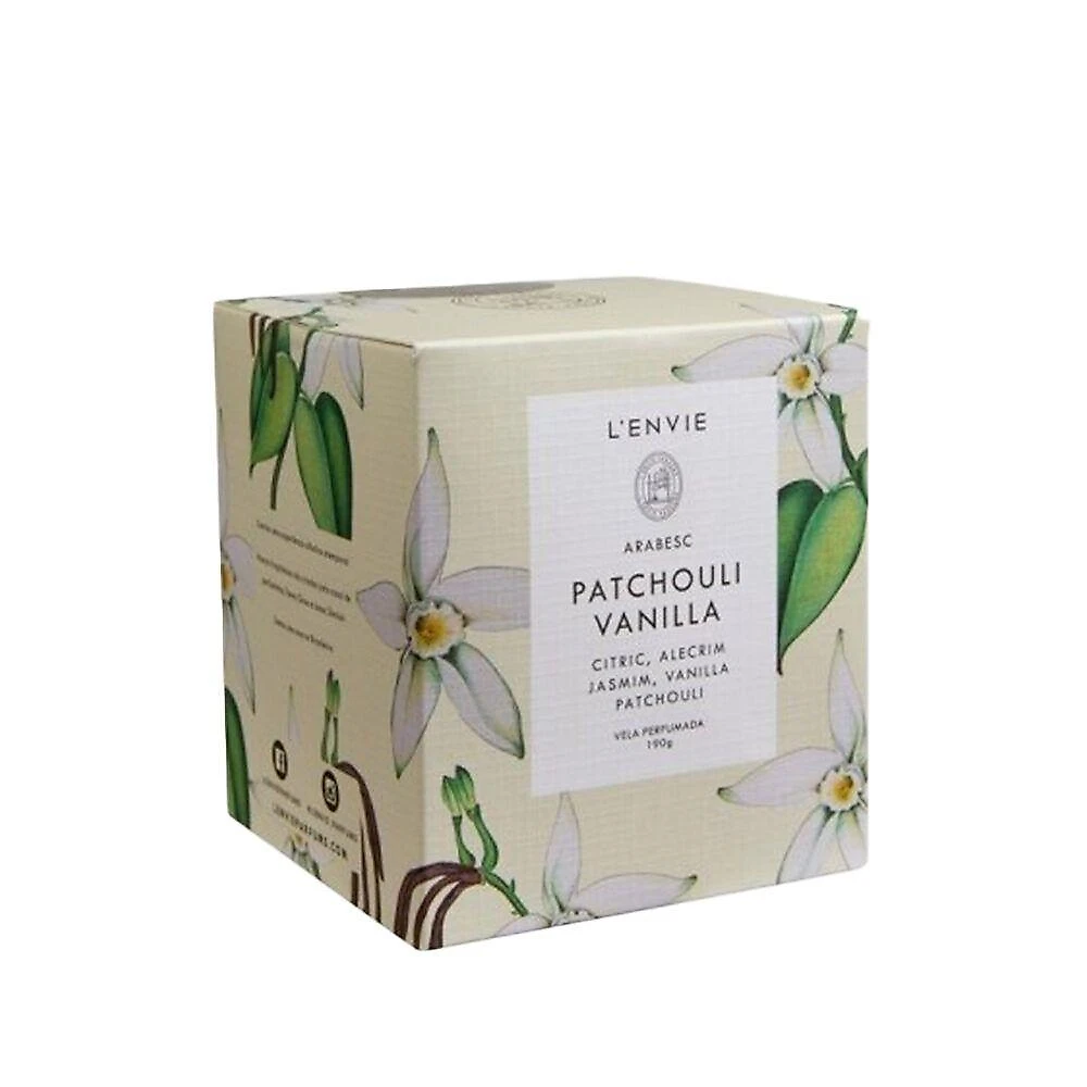 Vela Perfumada Patchouli Vanilla Lenvie 210g