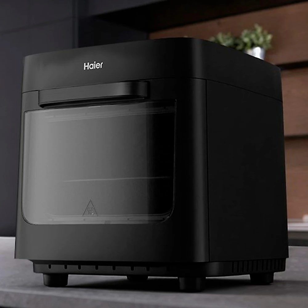 Air Fryer Haier Oven 12L com Função Rotisserie Preto e Cromado - HSAF-EV120BBR 110