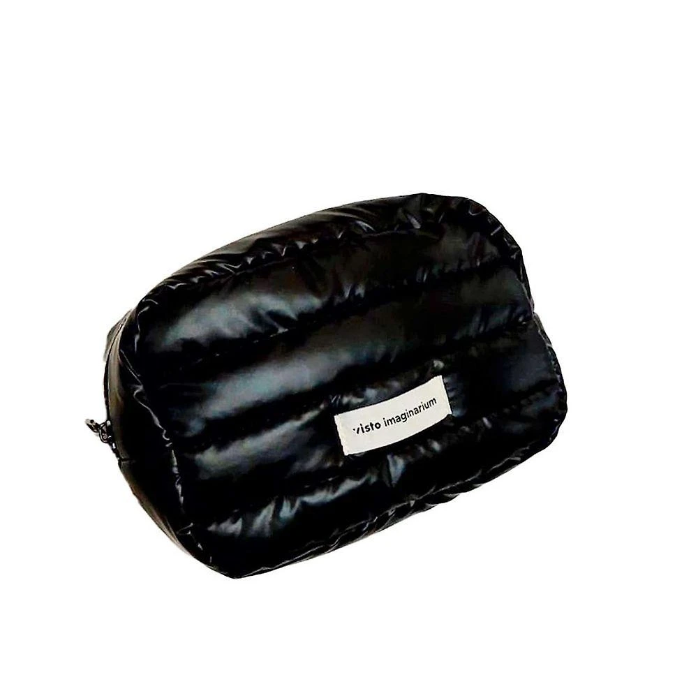 Necessaire Imaginarium Puffer 100% Poliéster Preto Infantil 20.5x13x8CM