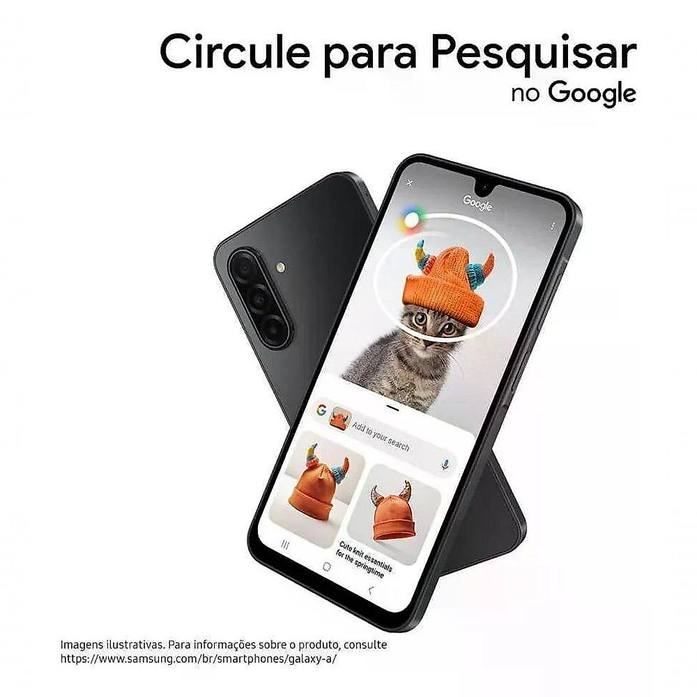 Smartphone Samsung Galaxy A17 5G 4GB RAM 128GB Câmera 50MP Tela Super AMOLED 6,7