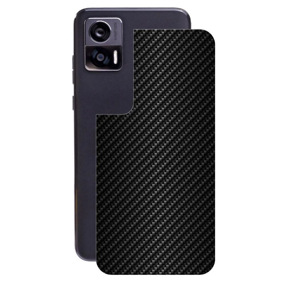 Película para Motorola Edge 30 Neo 5G - Traseira de Fibra de Carbono Preta - Gshield