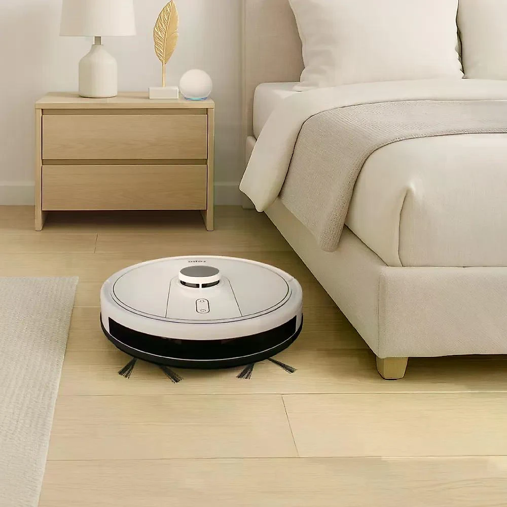 Robô Aspirador Ropo Glass 5 Branco Bivolt Automático