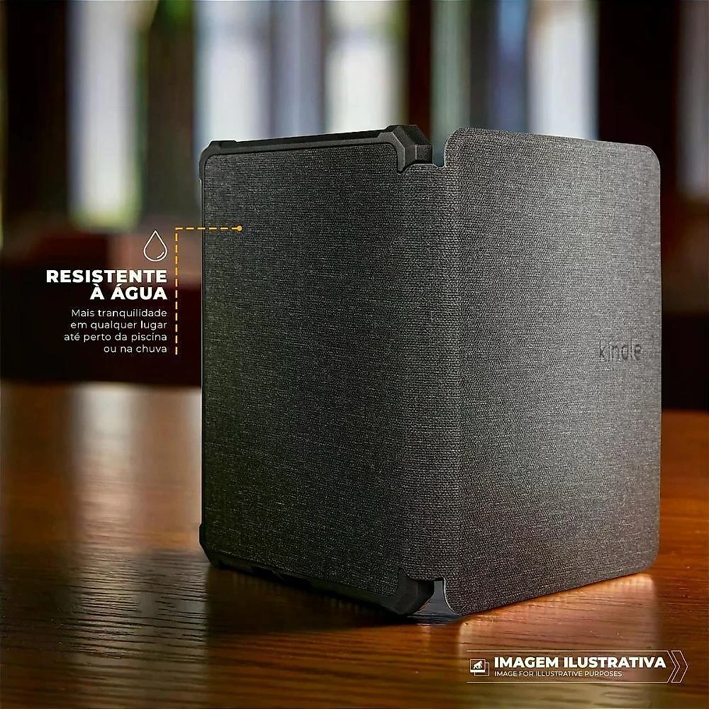 Capa para Kindle Office com Proteção Contra Impactos Preto Gshield