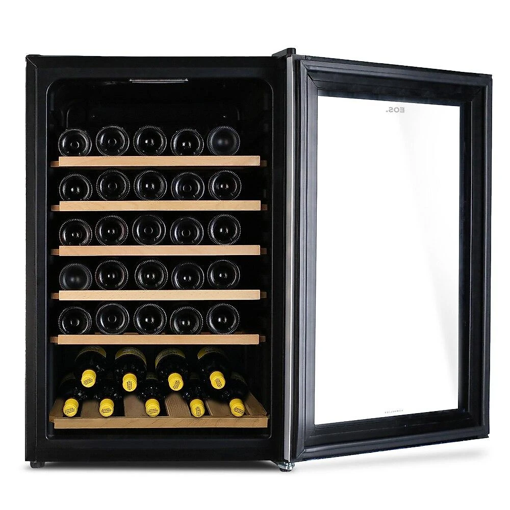 Kit EOS Beer & Wine: Cervejeira EOS Bierhaus 115 Litros Frost Free com Compressor ECE131 220V + Adega Climatizada 49 Garrafas EOS Sommelier com Pai...