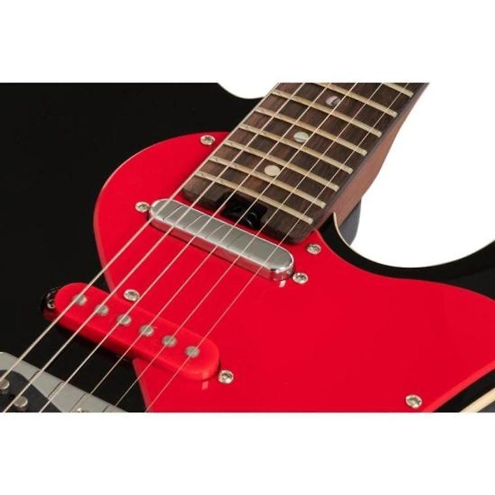 Guitarra Elétrica Aria Pro II 615-WJ Nashville com Captadores Alnico 5 Preto Aria Guitars