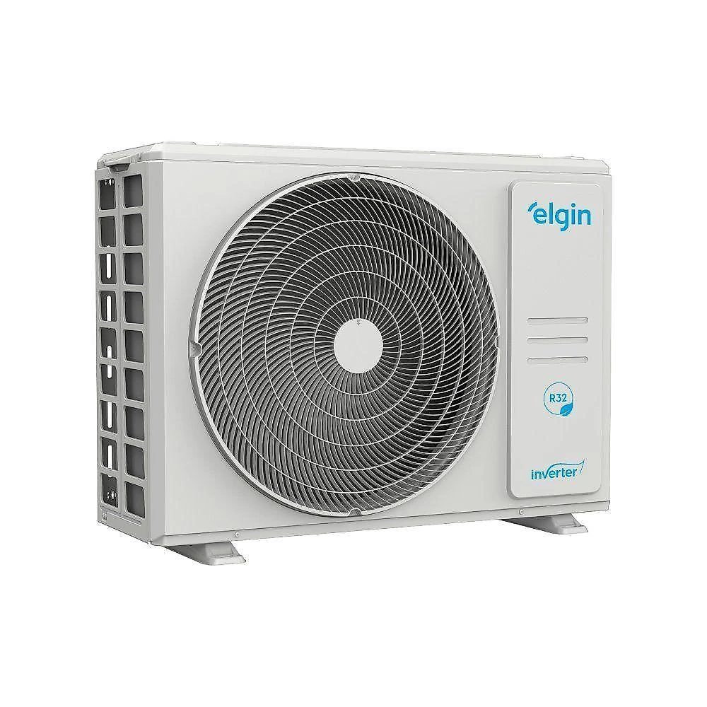 Ar-condicionado split cassete elgin eco inverter 24000 btus quente e frio 220v kvqe24c2ca