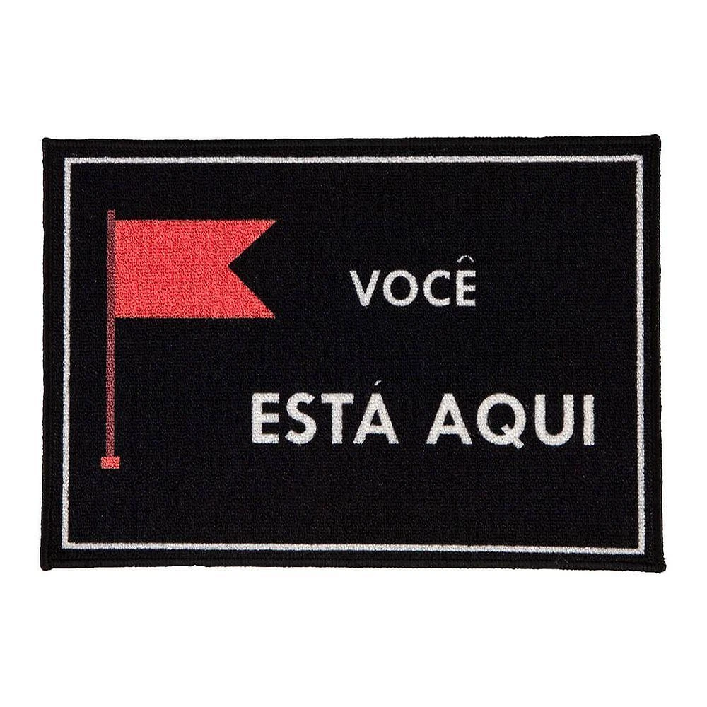 Tapete De Porta Estampado Bem Vindo