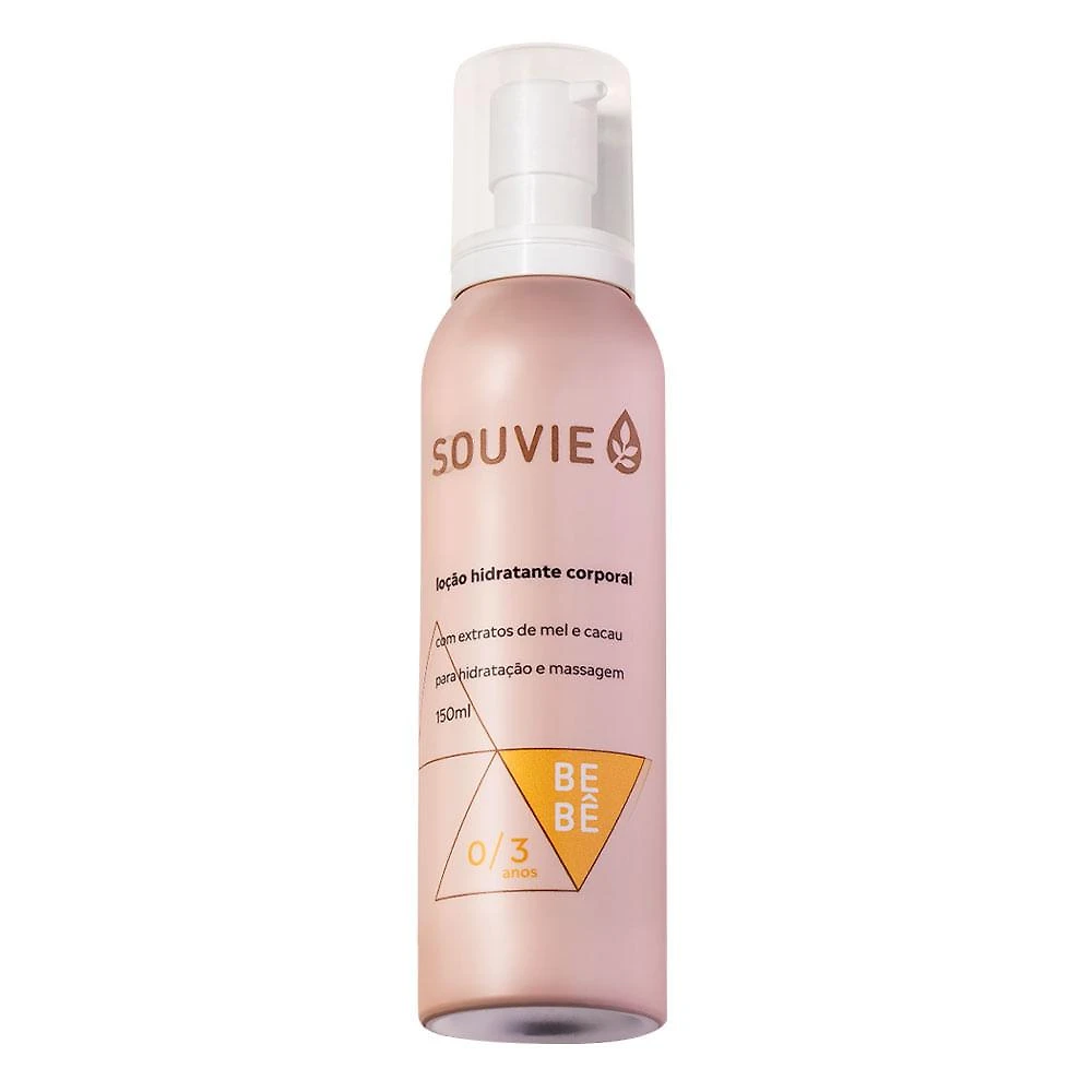 Loção hidratante corporal souvie bebê