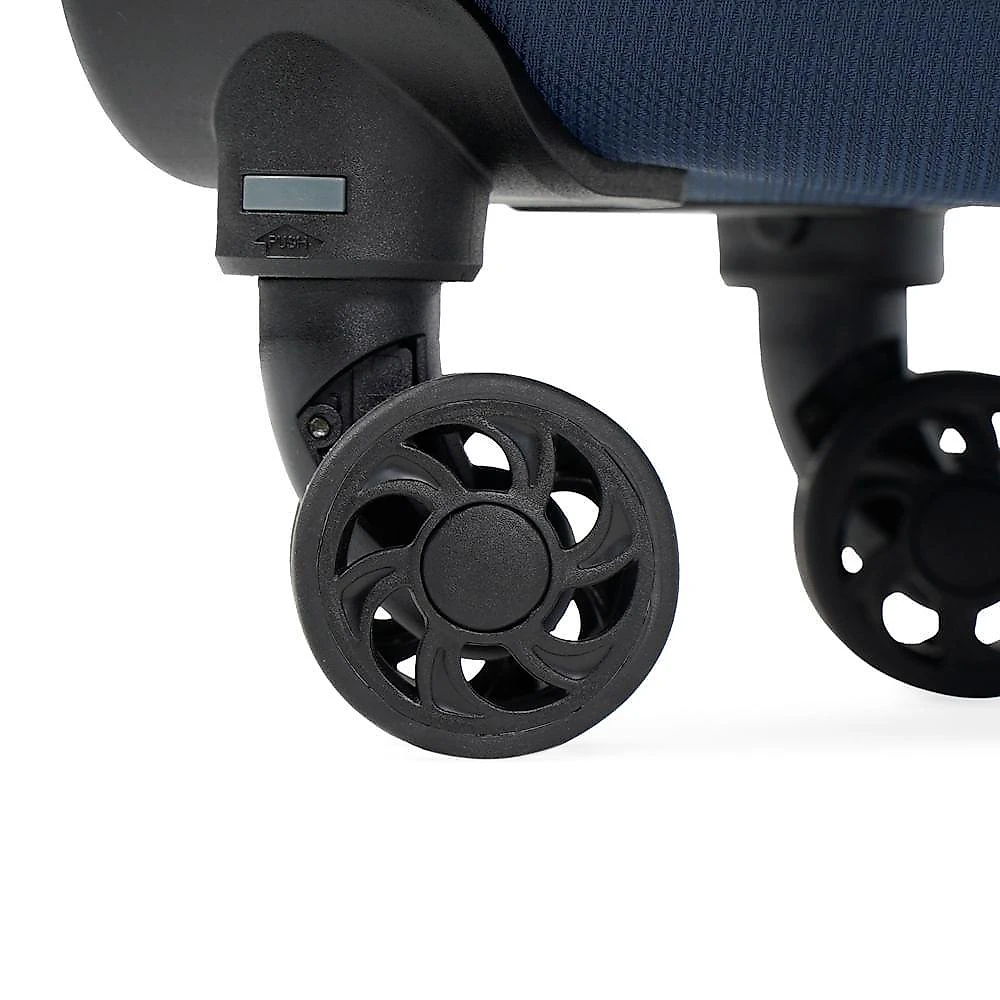 Mala grande 32 kg poliéster 4 rodas edimburgo azul g