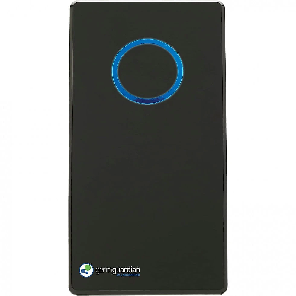 Purificador de Ar Plugável com Luz UV Contra Germes, 110V, GermGuardian, Preto