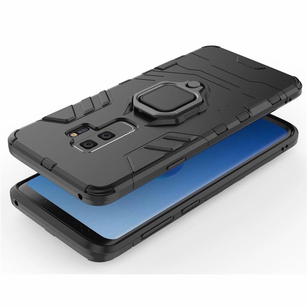 Miniatura Capa Case Capinha Samsung Galaxy S9 Plus - Protetora Militar