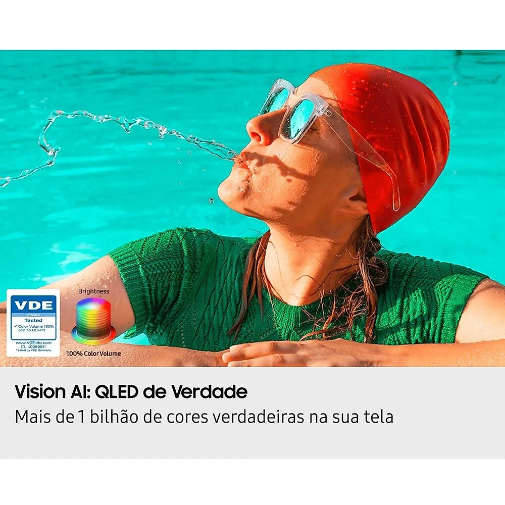 Smart TV Samsung 50 Polegadas QLED 4K Q7F 2025