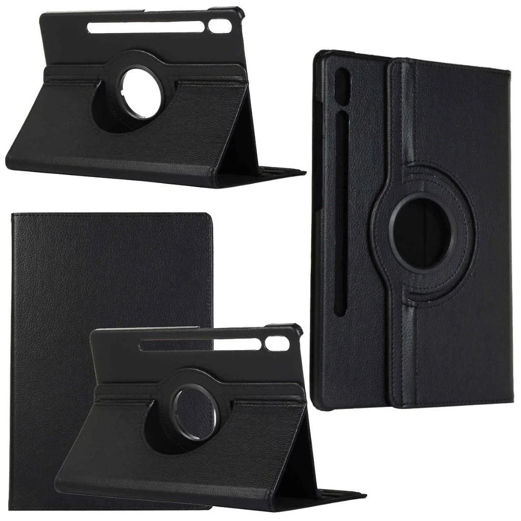 Miniatura Capa Giratória + Película Vidro Tab S9 Fe+ 12.4 Polegadas