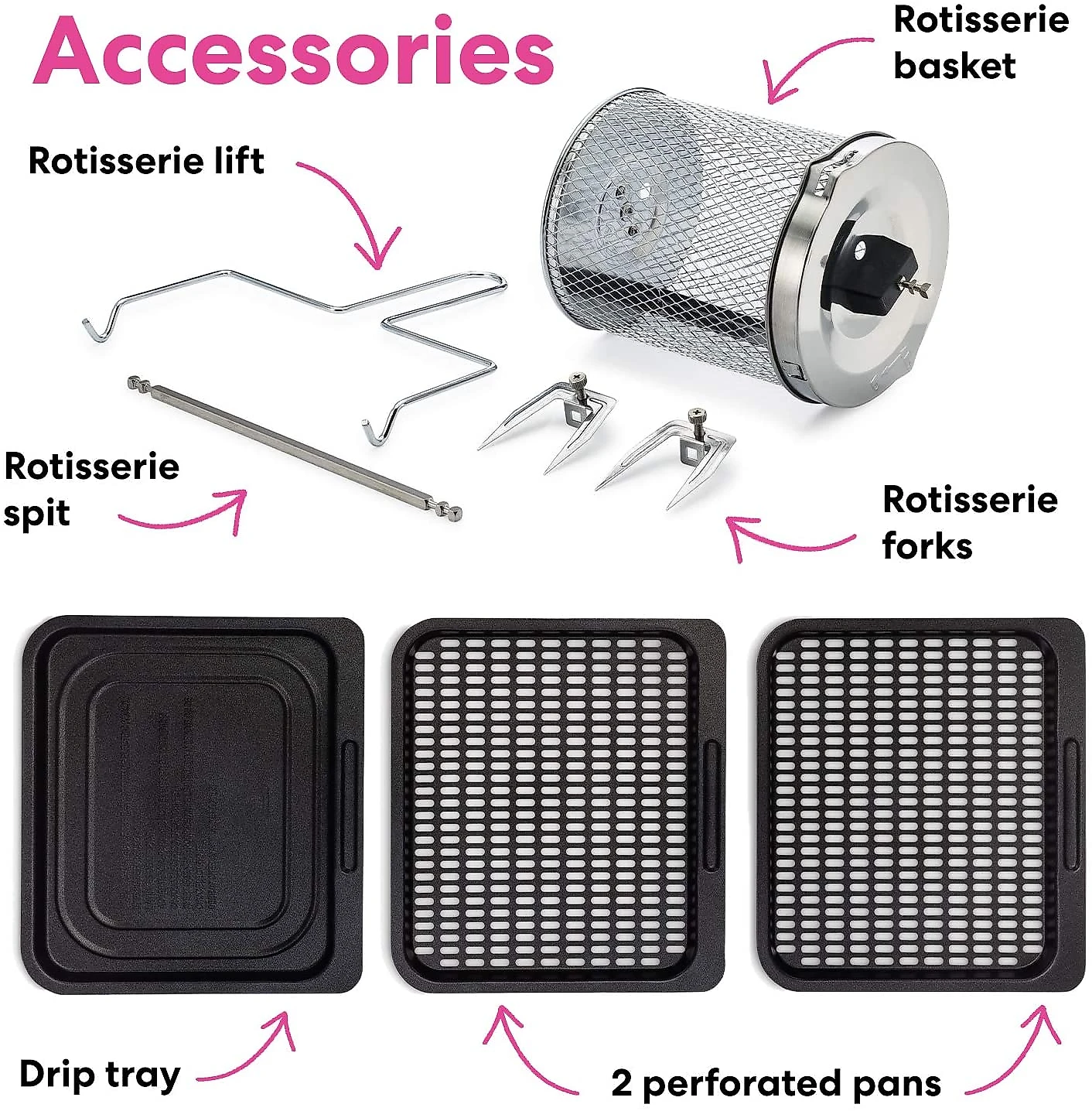 Instant Pot AirFryer Vortex Plus 7 em 1 TorradeiraRotisserieDesidratar 95L 7 Programas Prata 110V