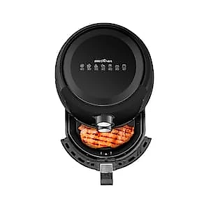 Fritadeira Air Fryer Britânia BFR37 4,2L 1500W Revestimento Dura Mais - Preto 110V