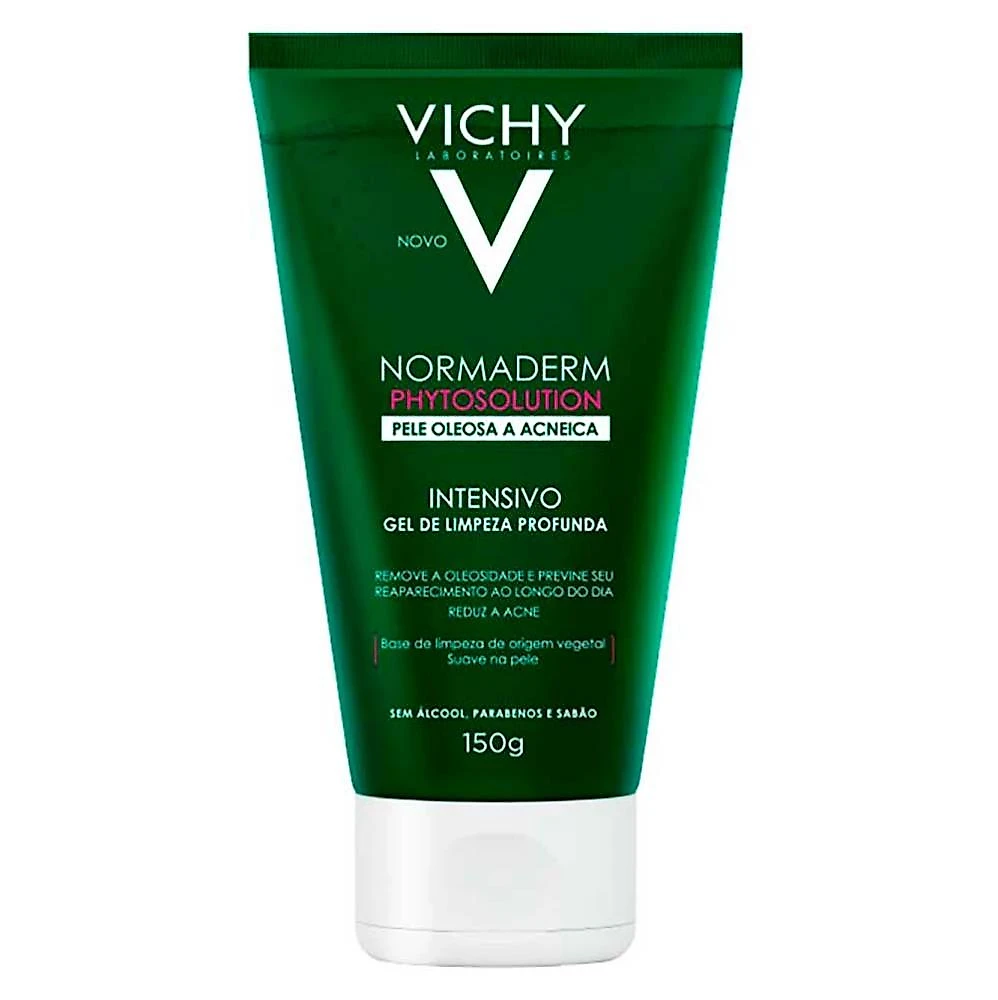 Gel de limpeza intensivo vichy normaderm phytosolution 150g