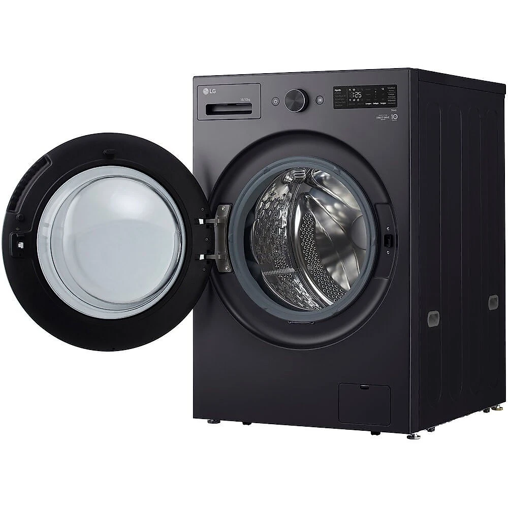 Lava e Seca WD16GNT 16Kg ou 10Kg Front Load Automático Touch LED LG Blkinox - 110V