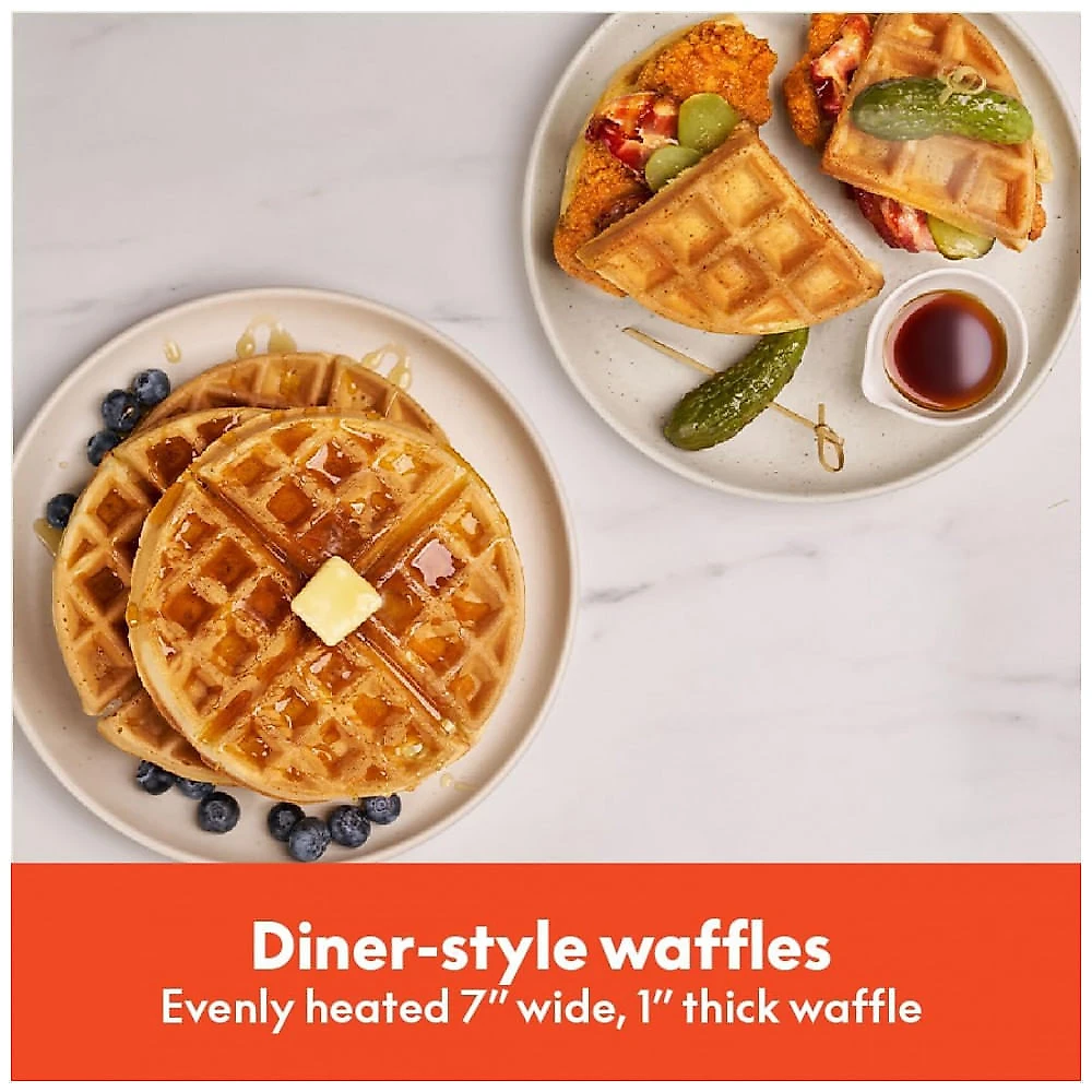 Bella FlipnStore Máquina de Waffles com Revestimento Cerâmico EverGood Antiaderente, Utensílios de Cozinha Compactos, Luz Indicadora de Energia
