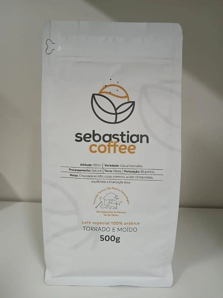 Kit : sebastian coffee em moÍdo 500 gramas + microlote fermentado artesanal de brinde