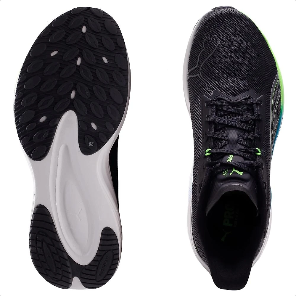 Tênis Puma Darter Pro Masculino Preto / Verde - 38