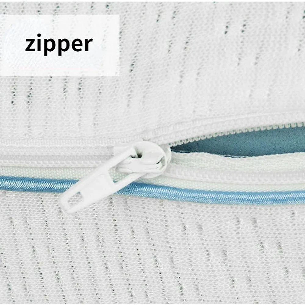 Travesseiro Ortopédico para Pernas OEM Almofada Ortopédica Leg Pillow com Espuma de Memória Branco 1