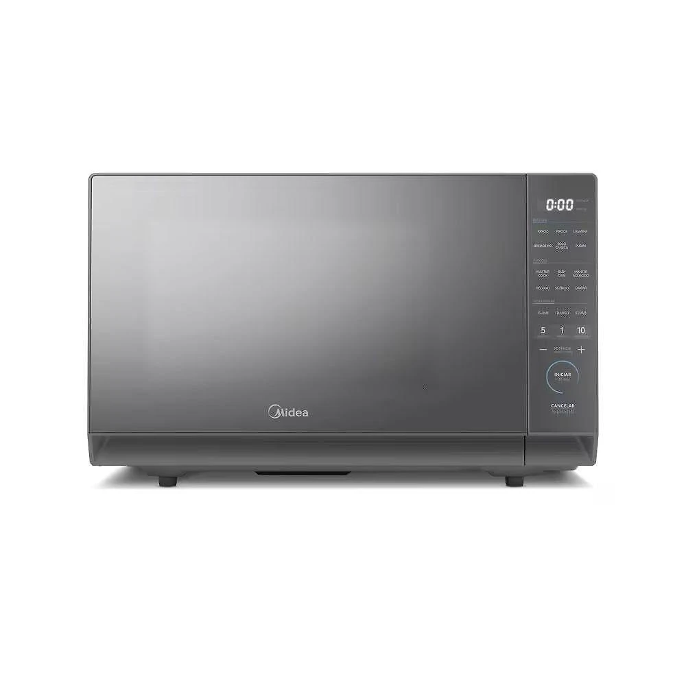 Micro-ondas Bancada Midea Mhp35s 35L 1450W Painel Touch Prata 110V