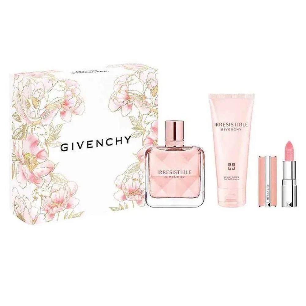 Kit Perfume Feminino Irresistible Givenchy Eau de Parfum Amadeirado Cítrico Floral Frutal 50ML