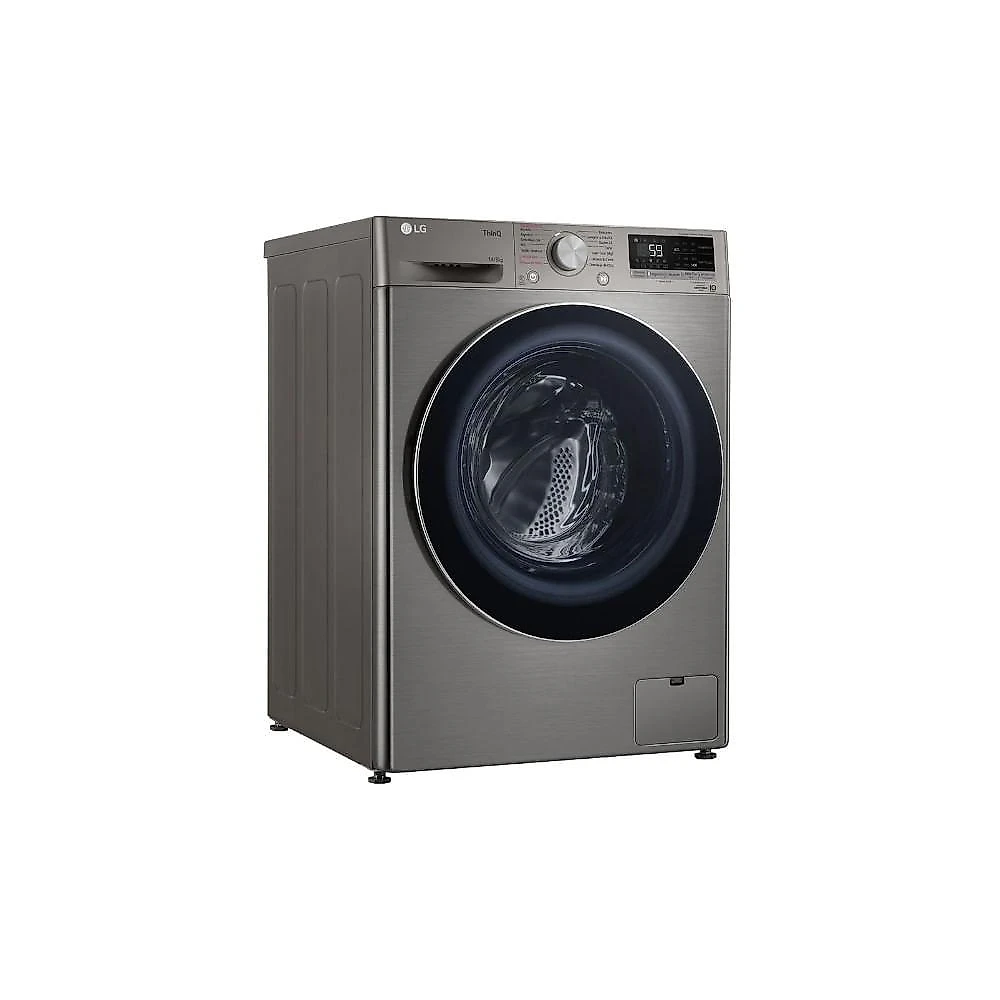 Lava e Seca LG VC4 Smart com Inteligência Artificial 14kg Inox Look CV5014PC4 127V