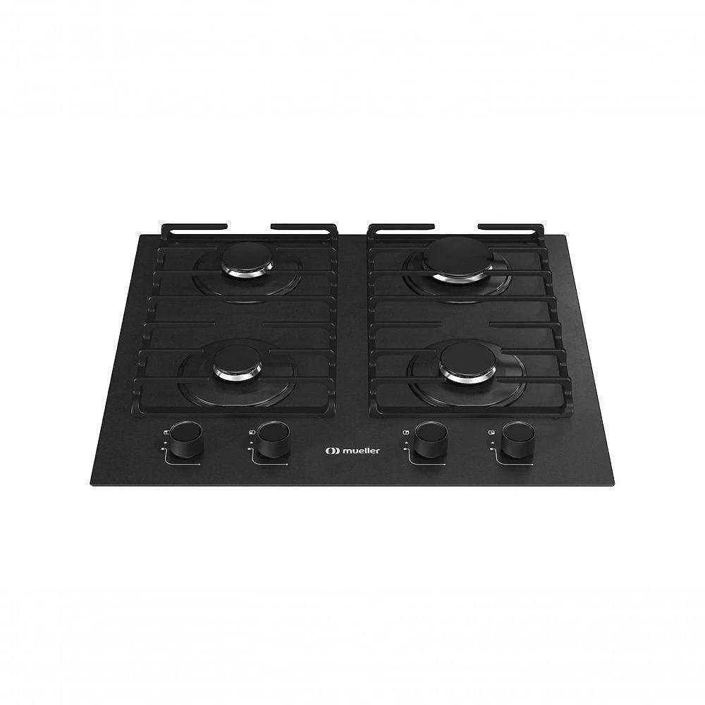 Cooktop Mueller 4 Bocas Antiaderente com Grades de Ferro Fundido MCG4BN Bivolt