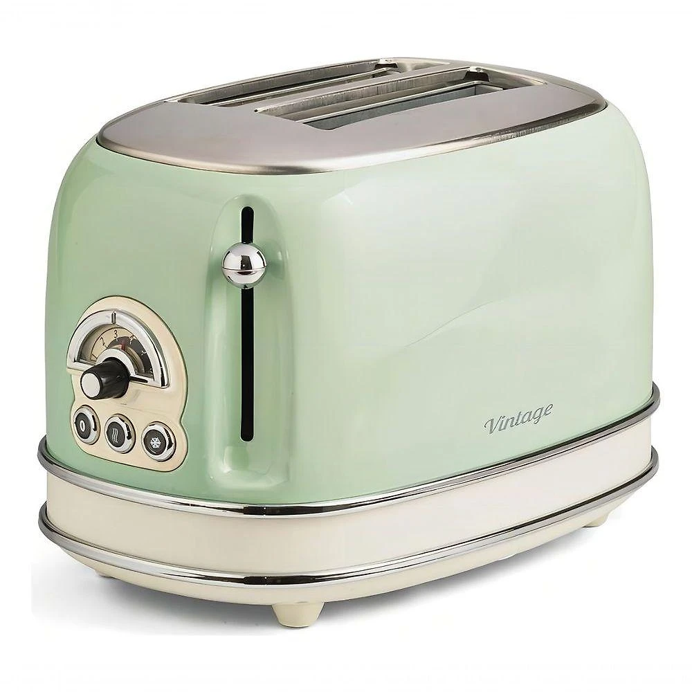 Torradeira Elétrica 155 Vintage Verde 6 Níveis 750W 220V com Ejeção Automática Ariete