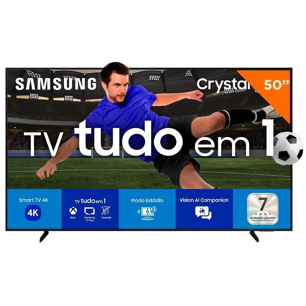 Smart TV 50 Polegadas Samsung Crystal UHD 4K - UN50U8600 