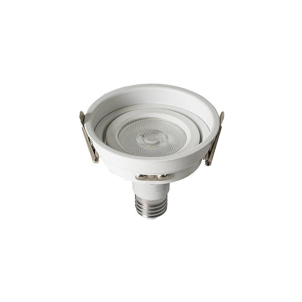 Spot de Embutir Recuado Loyo Pro PAR20 E27 Redondo Branco Nordecor Iluminação