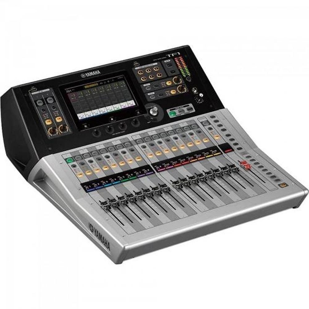 Mesa de Som Digital TF1 com 40 Canais de Entrada e Interface USB 34X34 Preta, Prata Yamaha