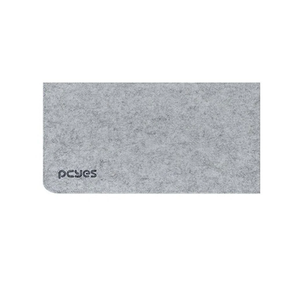 Mouse Pad Exclusive Pro Gray Superfície em Feltro Durável Base em Borracha Cinza Pcyes
