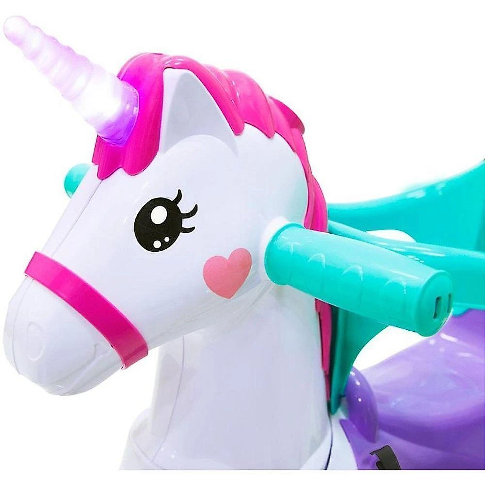 Veículo para Bebê Fantasy 2 em 1 com Som e Luz Rosa Calesita Brinquedos