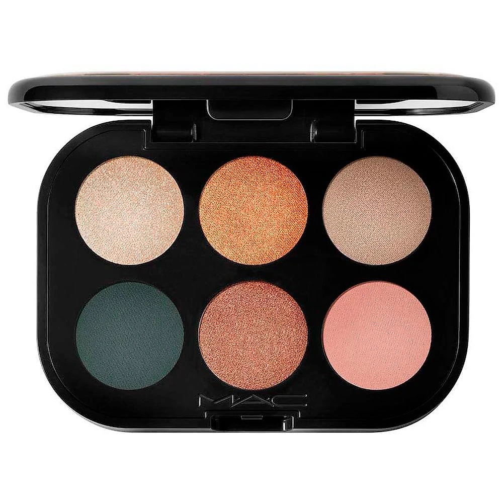 Paleta de sombras mac connect in colour eye shadow palette bronze influence 1 un