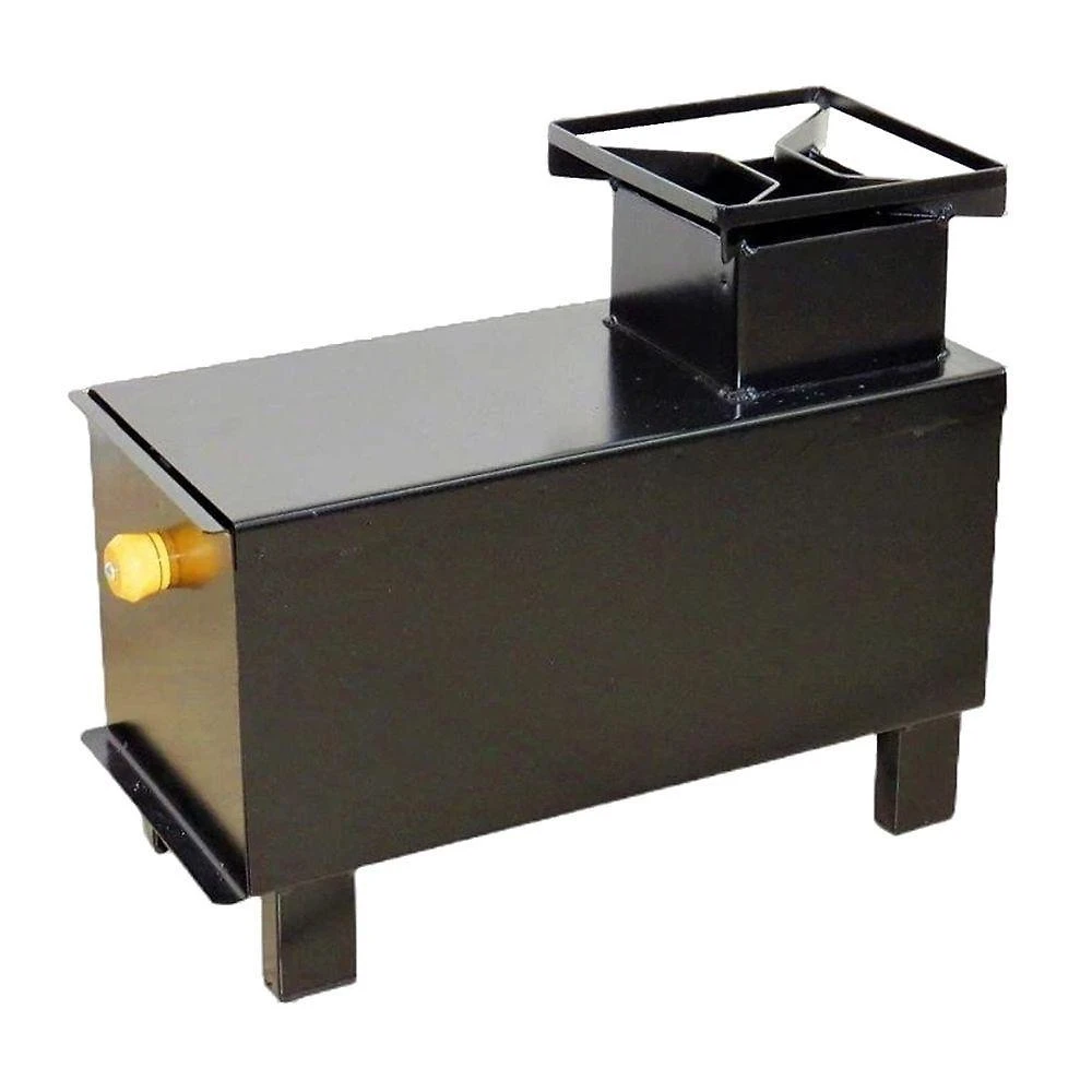 Fogão Portátil a Lenha Campeiro F080POM em Aço Carbono 1 Boca 40x35x18cm Ouro Minas