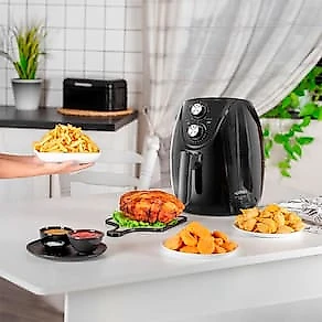 Fritadeira Air Fryer Britânia Bella Cuccina BCFR06 3,5L Pret 110V